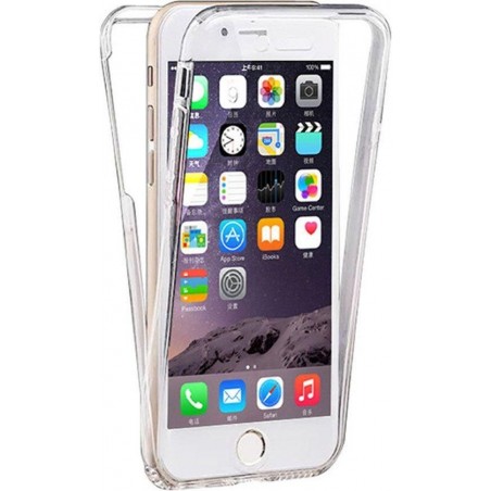 iPhone 6 / 6S - Dubbel zijdig 360° Hoesje - Transparant