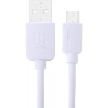 Haweel Gecertificeerde kabel 2 Meter Micro USB High Speed Laadsnoer Oplaadkabel voor Sony Xperia X,  XA, XA Ultra, X