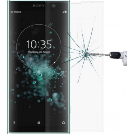 2 Stuks Screenprotector Tempered Glass Glazen Gehard Screen Protector 2.5D 9H (0.3mm) - Sony Xperia XA2