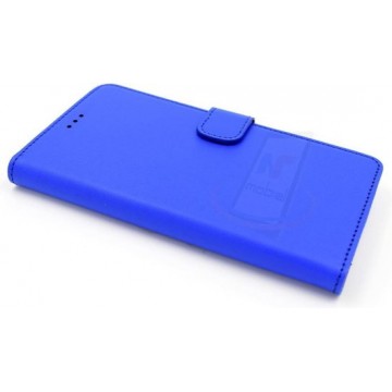 Samsung Galaxy A5 (2016) Pasjeshouder Blauw Booktype hoesje - Magneetsluiting ( A510)