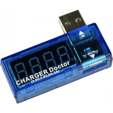 USB Charger Doctor - telefoon - multimeter oplader detector stroom-en voltmeter
