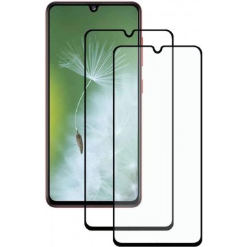 Full cover Samsung Galaxy A41 Screenprotector gehard glas