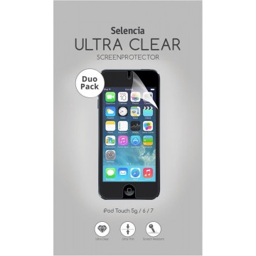 Selencia Duo Pack Ultra Clear Screenprotector voor de iPod Touch 5g / 6 / 7
