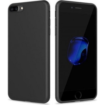 Apple iPhone 7 Plus smartphone hoesje siliconen tpu case zwart