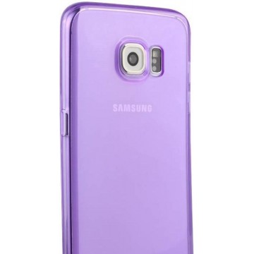 Paars Siliconenhoesje Samsung Galaxy S7