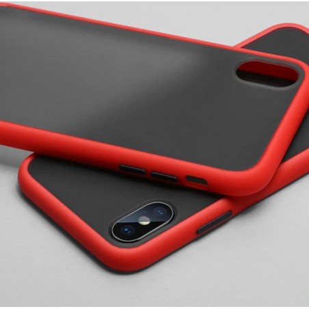 Oneplus Nord hoesje met bumber - Rood