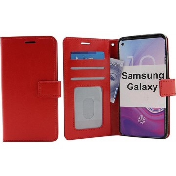 Samsung Galaxy S10 Plus - Bookcase Rood - portemonee hoesje