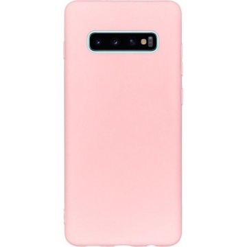 iMoshion Color Backcover Samsung Galaxy S10 Plus hoesje - Roze