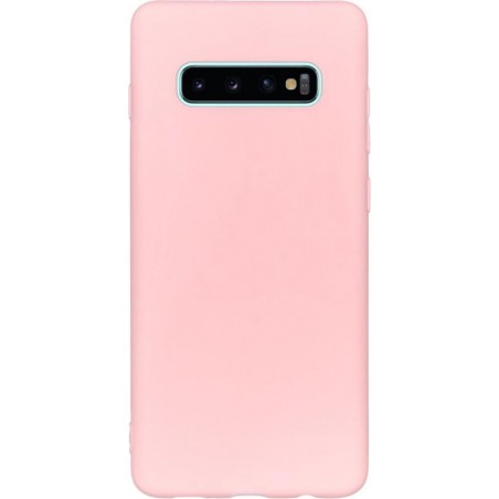 iMoshion Color Backcover Samsung Galaxy S10 Plus hoesje - Roze