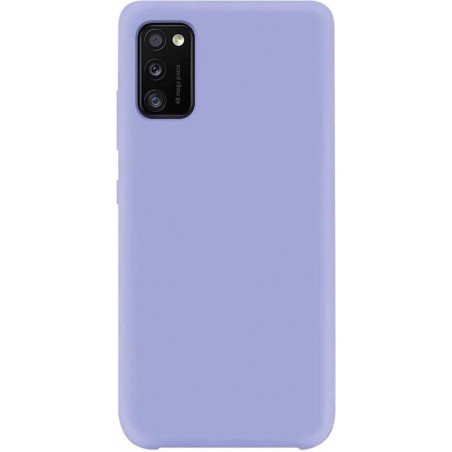 Samsung Galaxy A41 TPU siliconen hoesje zachte flexibele rubberen - Lila