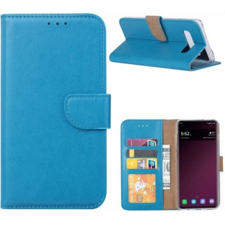 Samsung Galaxy S10 - Bookcase Turquoise - portemonee hoesje