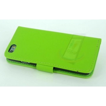 Book case voor Apple iPhone 6 - Groen