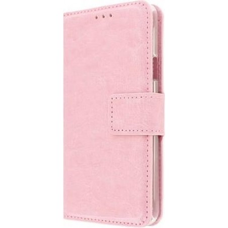 Apple iPhone 7/8 Wallet bookcase type hoesje - Licht roze