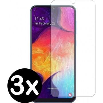 Samsung Galaxy A70 Screenprotector Glas Tempered Glass Cover - 3 PACK