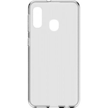 Softcase Backcover Samsung Galaxy A20e hoesje - Transparant
