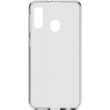 Softcase Backcover Samsung Galaxy A20e hoesje - Transparant