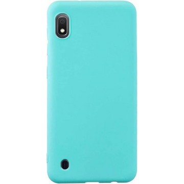 Samsung Galaxy A10 Hoesje - Siliconen Back Cover - Turquoise
