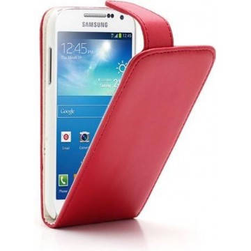 Luxe Bescherm Hoesje Samsung Galaxy S4 Mini i9190 Rood