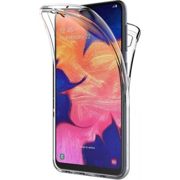 EmpX.nl Samsung Galaxy Samsung A10 / M10 TPU 360° graden TPU siliconen 2 in 1 hoesje