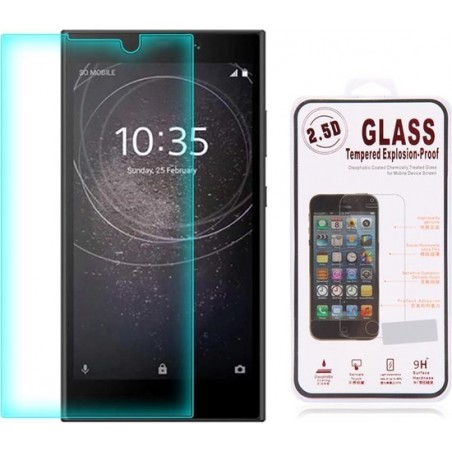 Screenprotector voor Sony Xperia XA2, tempered glass (glazen screenprotector)