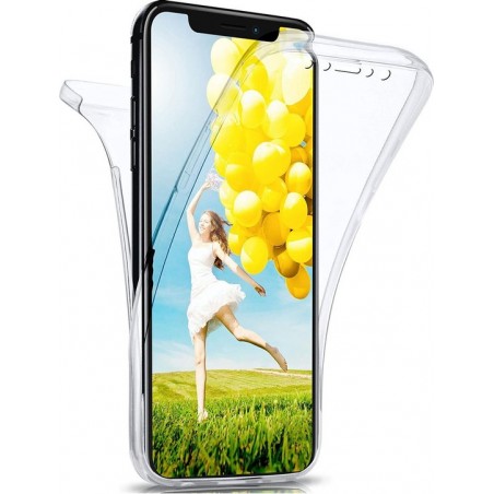 2 in 1 Siliconen TPU hoesje Case 360 Graden voor iPhone 12 Pro