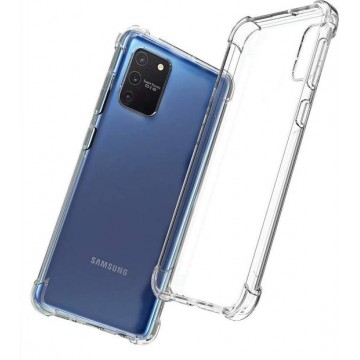 Samsung Galaxy S10 Lite Hoesje - Anti Shock Hybrid Case - Transparant