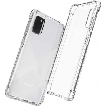 Samsung Galaxy A41 Hoesje Transparant - Anti Shock Back Cover