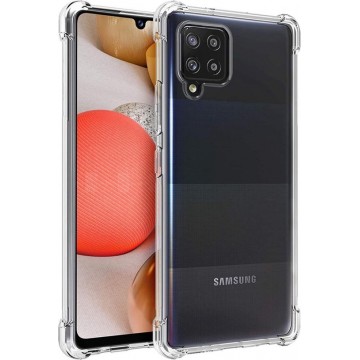 Samsung Galaxy A42 5G Hoesje Schokbestendig Dun TPU Transparant