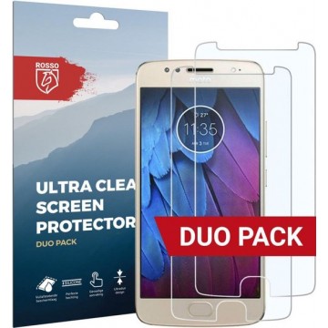 Rosso Motorola Moto G5S Ultra Clear Screen Protector Duo Pack