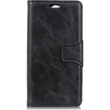 Shop4 - Samsung Galaxy A7 (2018) Hoesje - Wallet Case Cabello Zwart