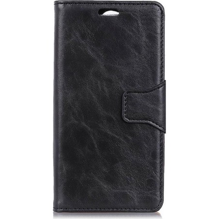 Shop4 - Samsung Galaxy A7 (2018) Hoesje - Wallet Case Cabello Zwart