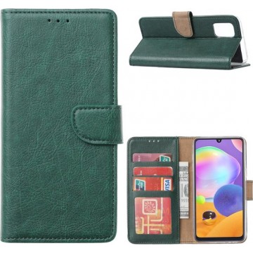 Samsung Galaxy A21S Hoesje / wallet Case – Groen