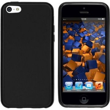 Apple iPhone 5c smartphone hoesje tpu siliconen case zwart