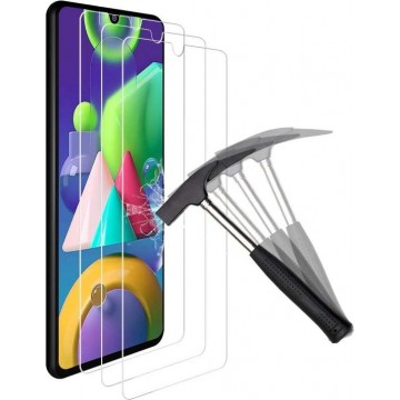 Samsung Galaxy M31 Screen Protector [3-Pack] Tempered Glas Screenprotector