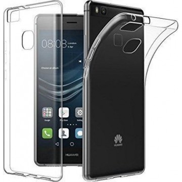 Huawei P9 Lite Hoesje - Transparant Siliconen TPU Soft Case - iCall