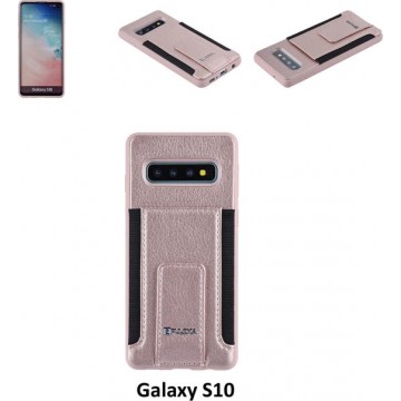 Samsung Roze pasjeshouder Backcover hoesje voor Galaxy S10 (S10)