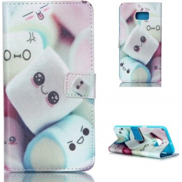 iCarer Candy print wallet case hoesje Samsung Galaxy S7 Edge