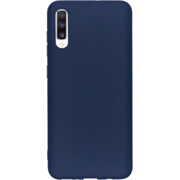 iMoshion Color Backcover Samsung Galaxy A70 hoesje - Donkerblauw