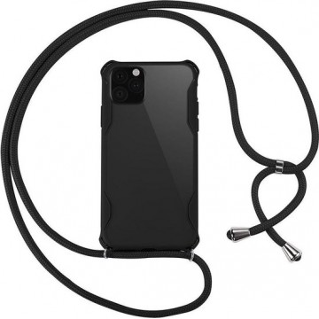 Smartphone hoesje | Telefoon hoesje | Inclusief koord | Anti shock | Zwart | iPhone 11 Pro Max
