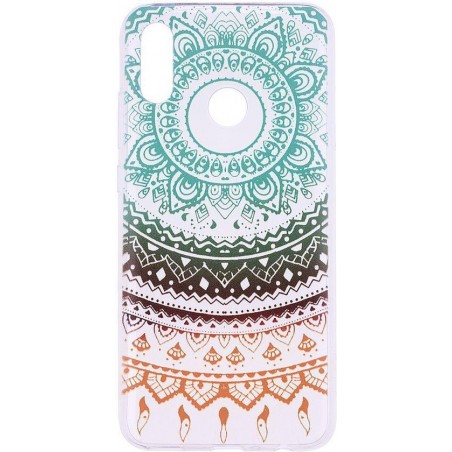 Huawei P Smart (2019) TPU Hoesje met Mandala Print