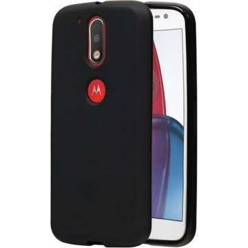 Motorola Moto G4 / G4 Plus TPU Hoesje Zwart
