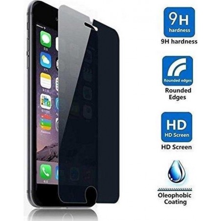 1x Tempered Privacy Glass voor Apple iPhone 7 Plus / iPhone 8 Plus - Privacy Glass