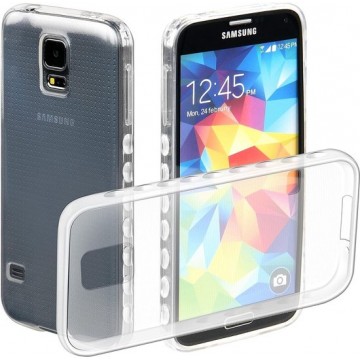 Samsung Galaxy S5 & S5 Neo Hoesje - Siliconen Back Cover - Transparant