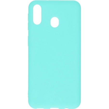 iMoshion Color Backcover Samsung Galaxy M20 Power hoesje - Mintgroen