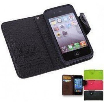 iPhone 5 & 5S wallet case MOZ etui GROEN