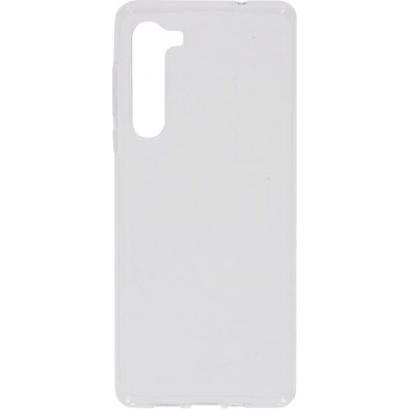 Softcase Backcover Motorola Edge hoesje - Transparant