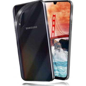 2 in 1 Siliconen TPU hoesje Case 360 Graden voor Samsung Galaxy A50