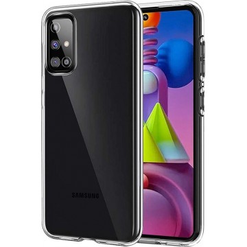 Samsung Galaxy M51 Hoesje Transparant - Siliconen Back Cover
