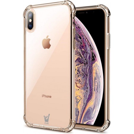 iPhone Xs Max Hoesje - Hoesje iPhone Xs Max - iPhone Xs Max Hoesje Transparant - iPhone Xs Max Case Shock Proof