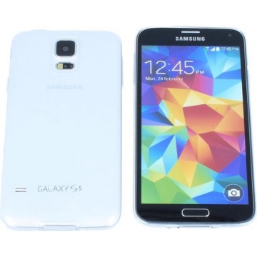 Samsung Galaxy S5 Neo, 0.35mm Ultra Thin Matte Soft Back Skin case Transparant